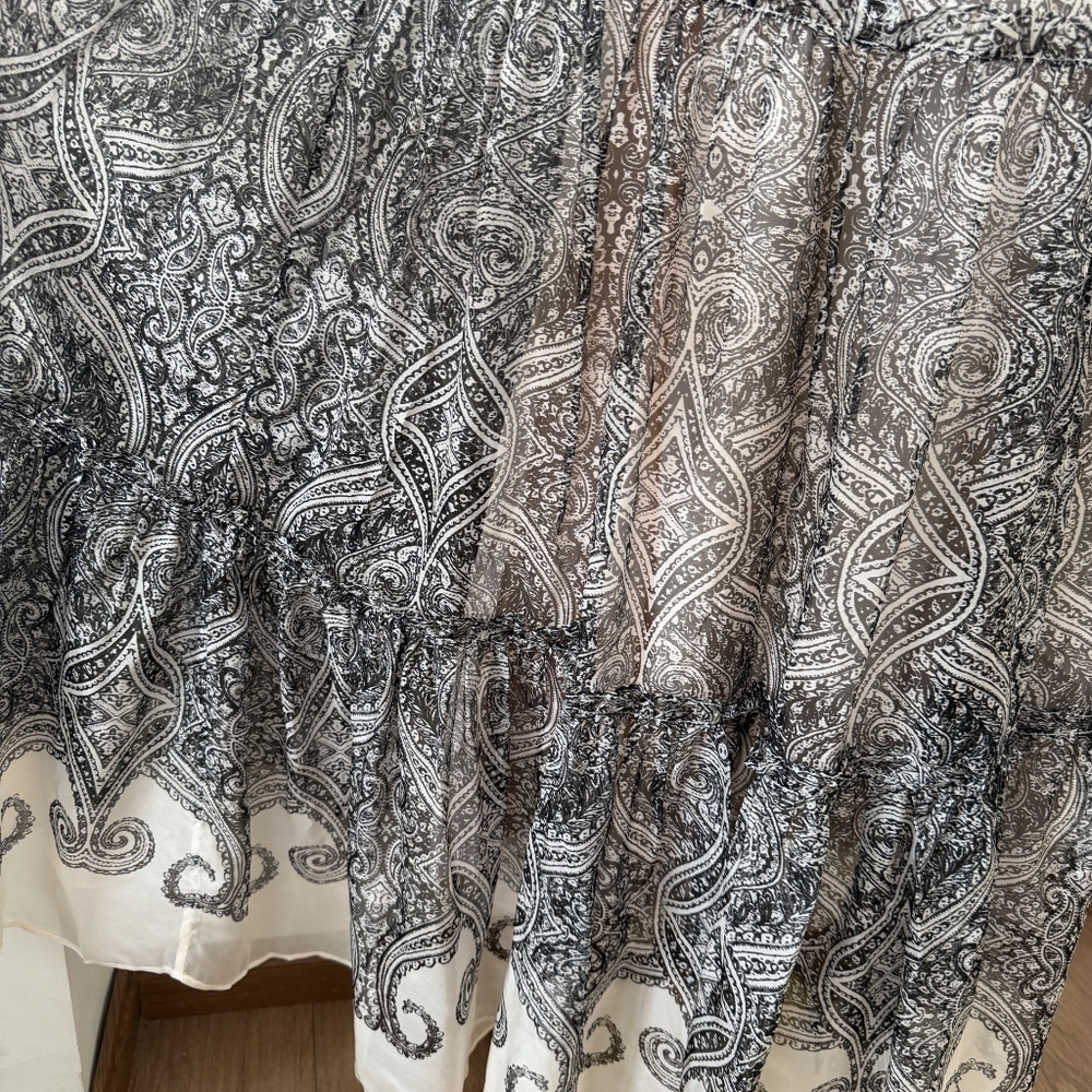 Hemant & Nandita Chavi Tiered Maxi Skirt - Picture 11 of 13